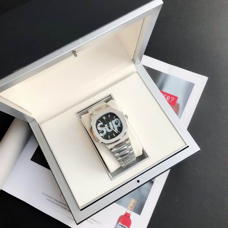 Supreme | Patek Philippe | Men's Watch | Black