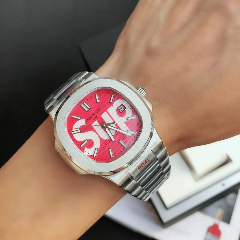 Patek x Supreme | Patek Philippe | Men's Watch | Red
