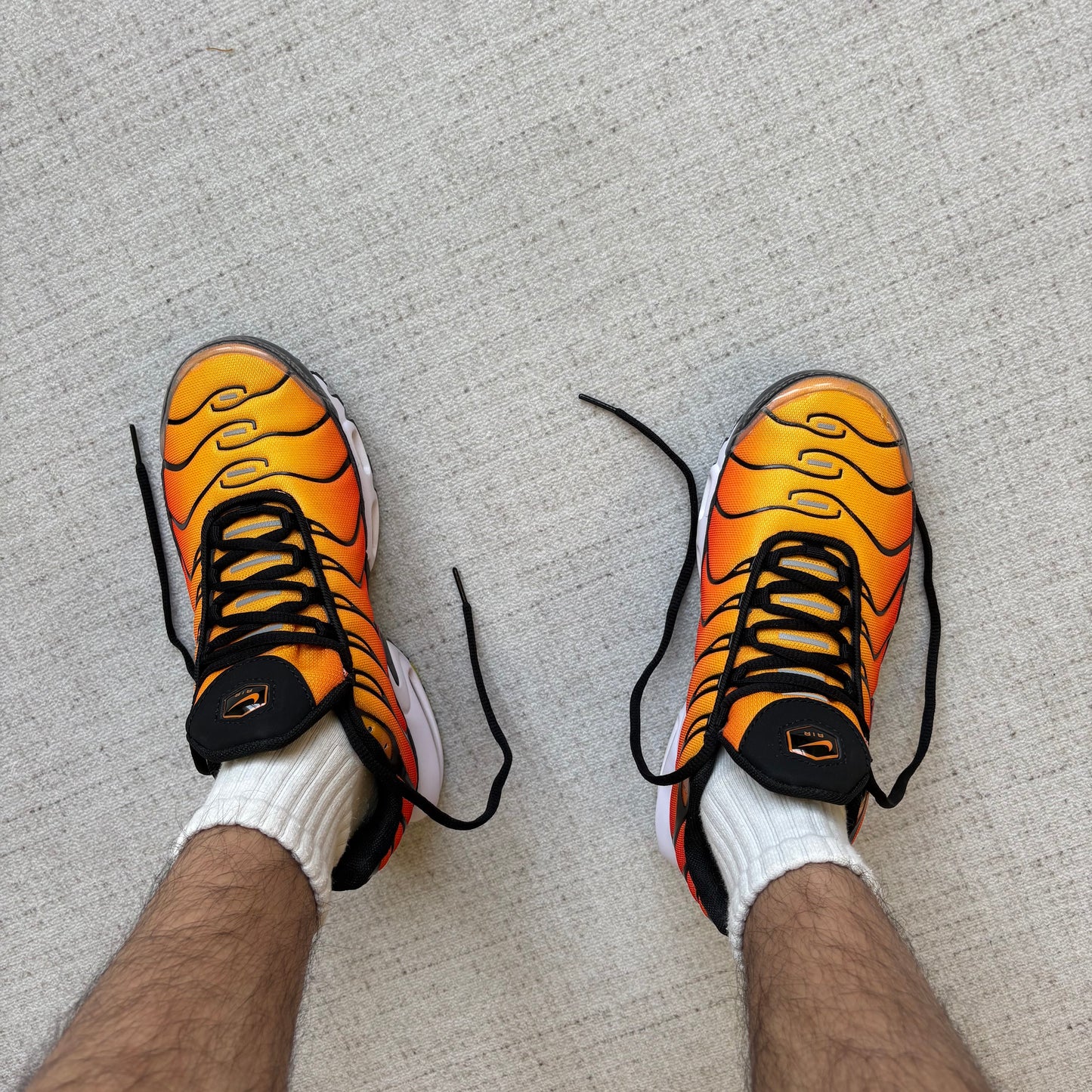 Nike Air Max Plus | Tiger Orange Black Gradient