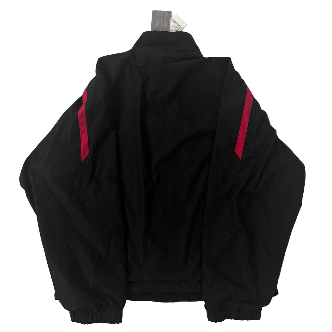 Balenciaga x Puma | Black Crest Track Jacket | Red Stripe Detail