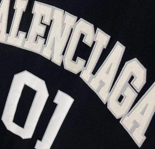 Balenciaga | Black '01 Jersey Tee' Balenciaga