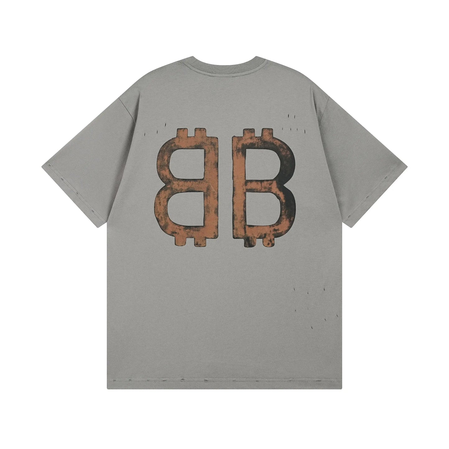 Balenciaga | Distressed Bitcoin Logo T-Shirt - Multiple Colors Balenciaga