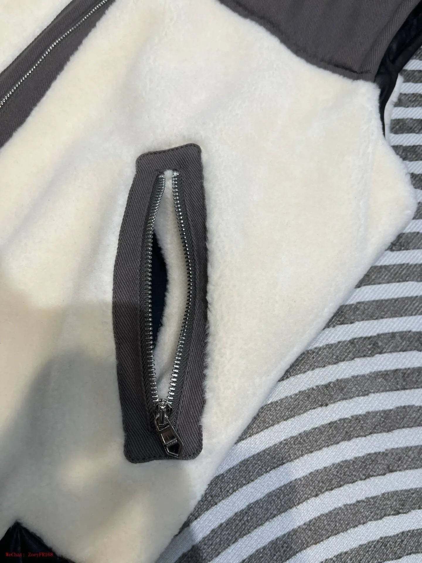 Hermès | Black Leather Jacket with Shearling Collar Hermes