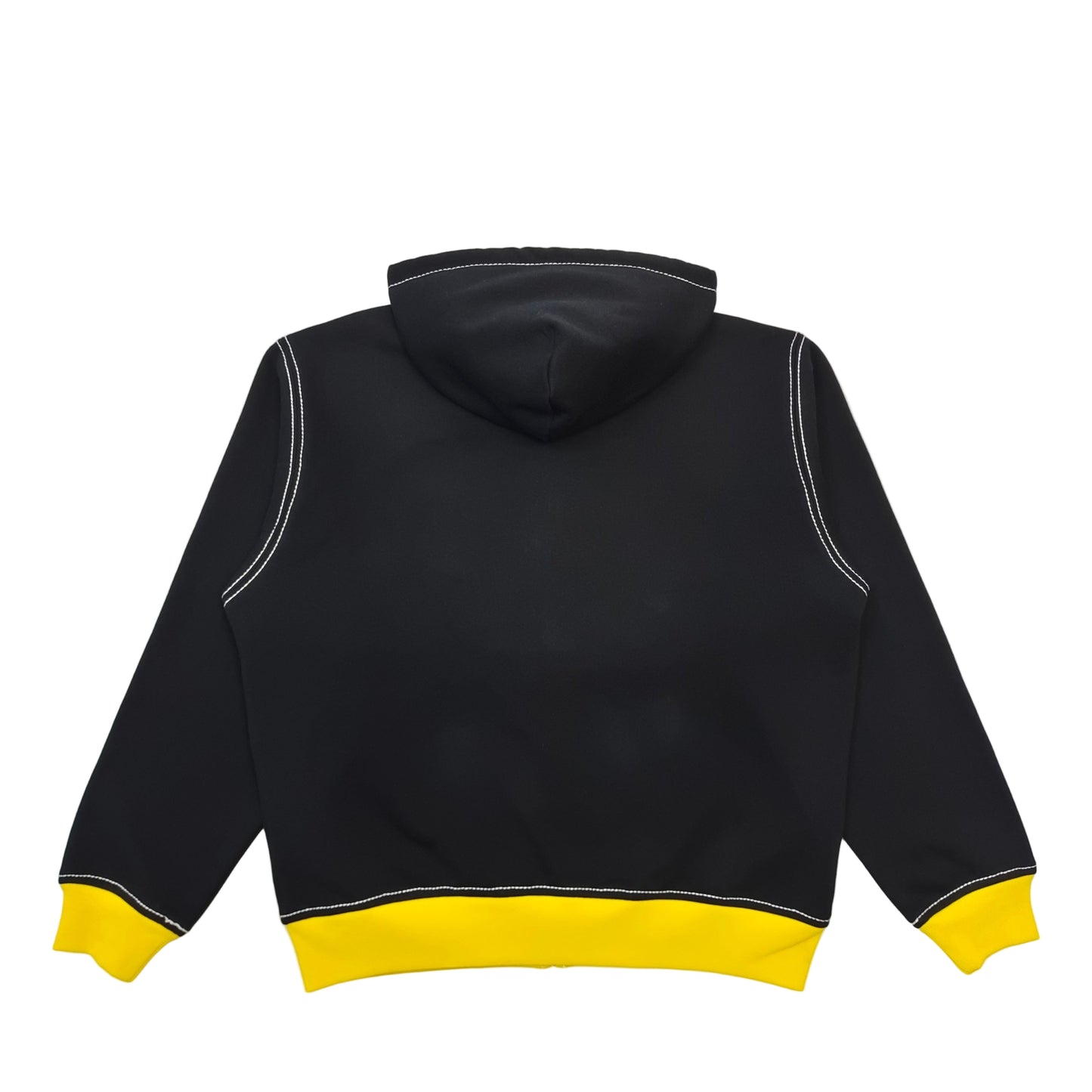 Sp5der | T&F Zip Hoodie Black Yellow
