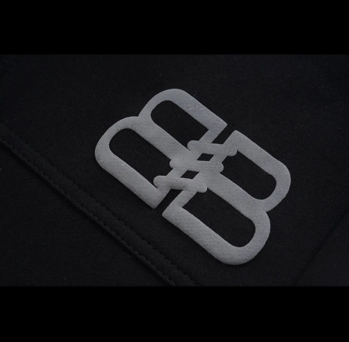 Balenciaga | Double B Graffiti Joggers – White & Black Balenciaga