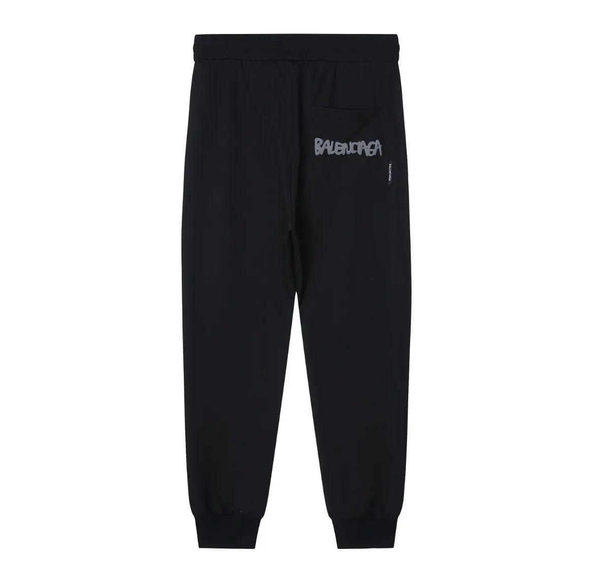 Balenciaga | Double B Graffiti Joggers – White & Black Balenciaga