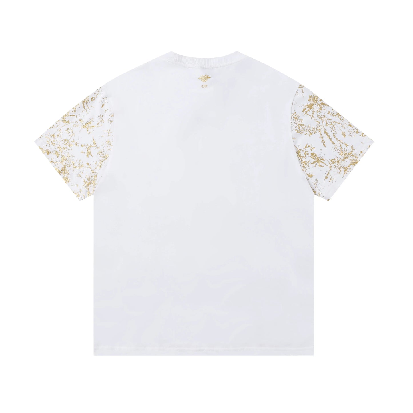Dior | Gold Foil Splatter Tee | White & Black Variants Dior