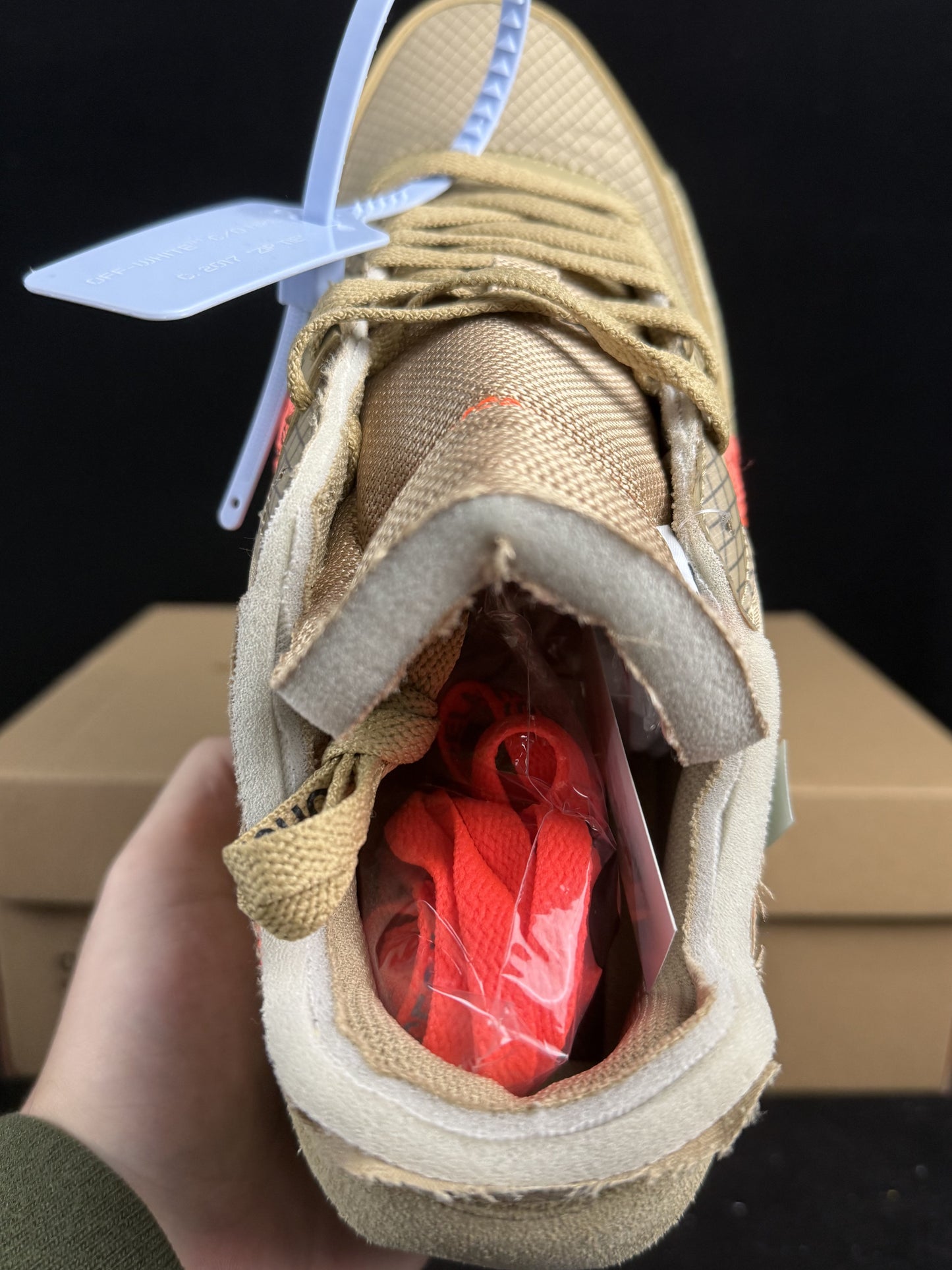 Off-White x Nike Air Max 90 | Black | Dessert | White