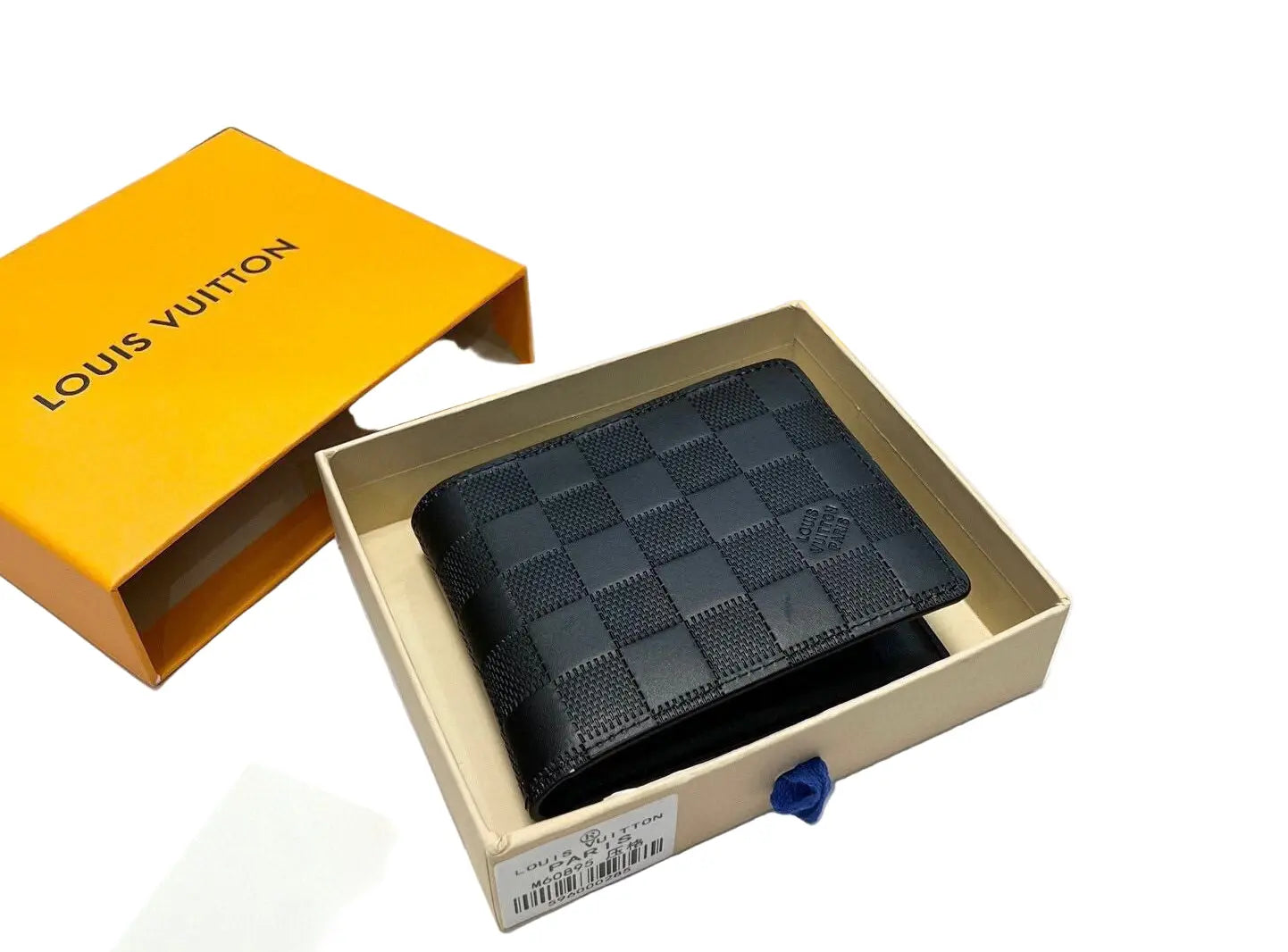 Louis Vuitton | Quilted Black Leather Wallet | Card Holder Louis Vuitton