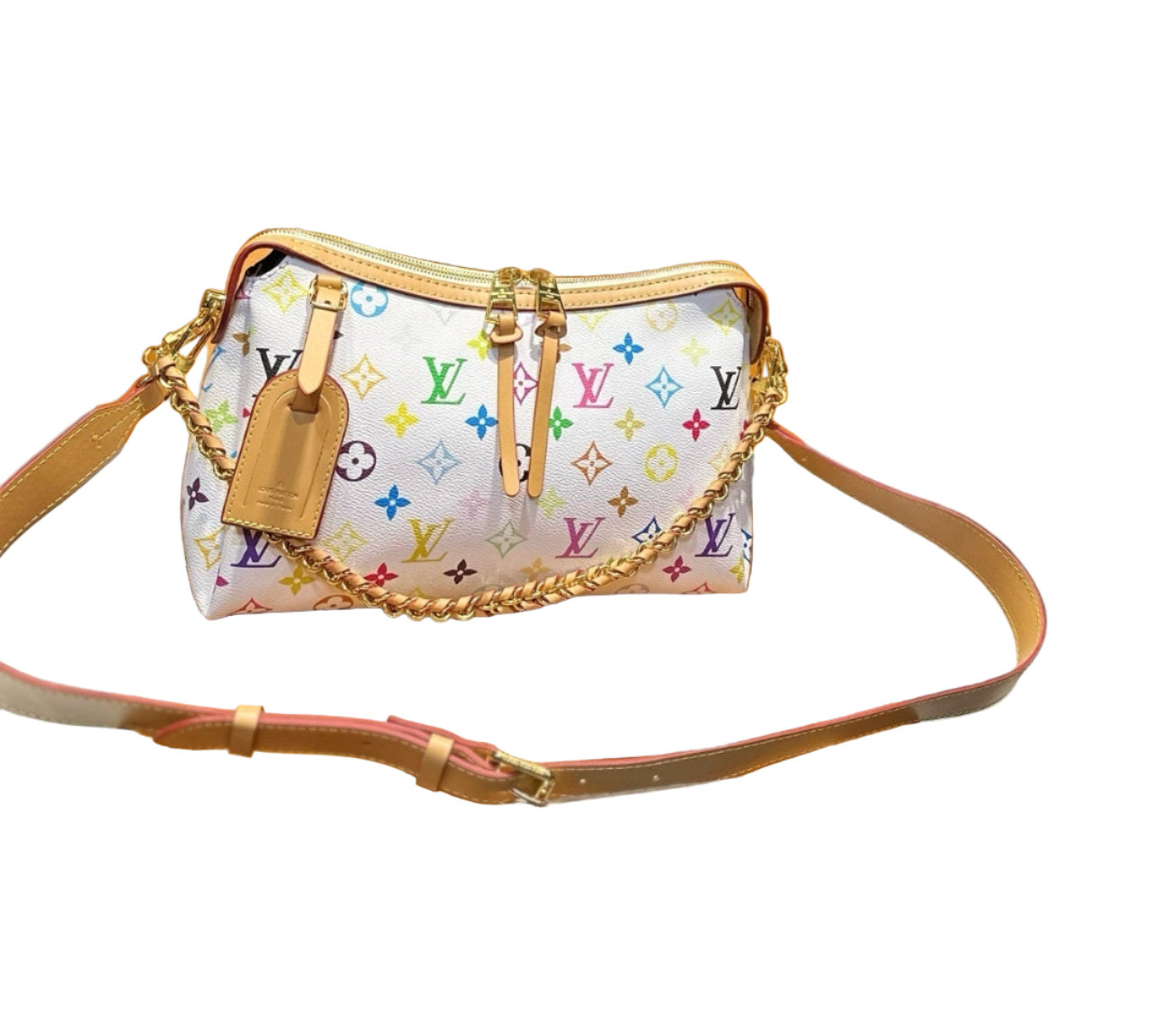 Louis Vuitton | Carryall Vibe BB | White Monogram Edition