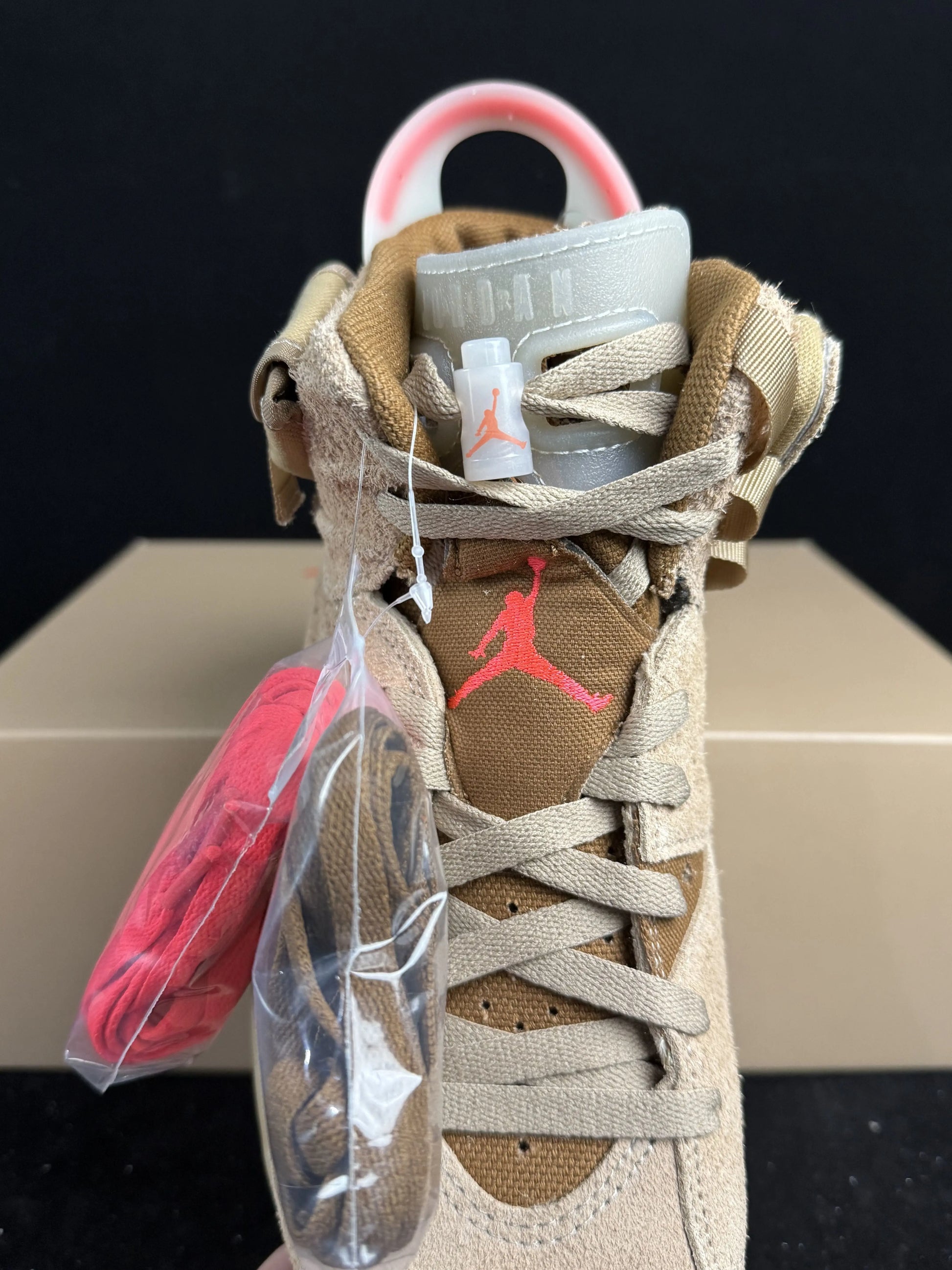 Air Jordan x Travis Scott 6 Retro “British Khaki” Sneakers Air Jordan x Travis Scott