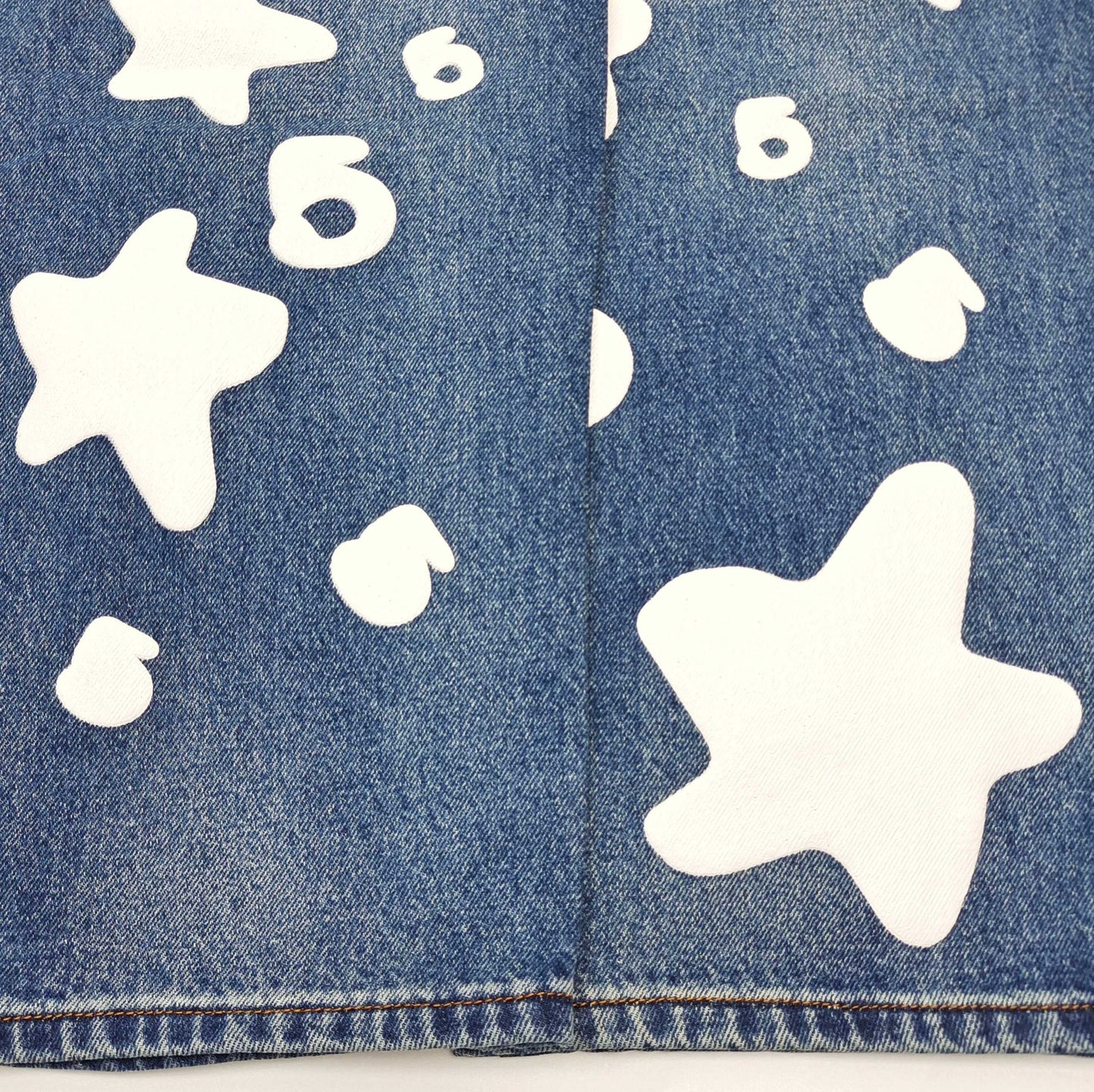 Sp5der | Beluga Wash Denim Jeans | Light Indigo