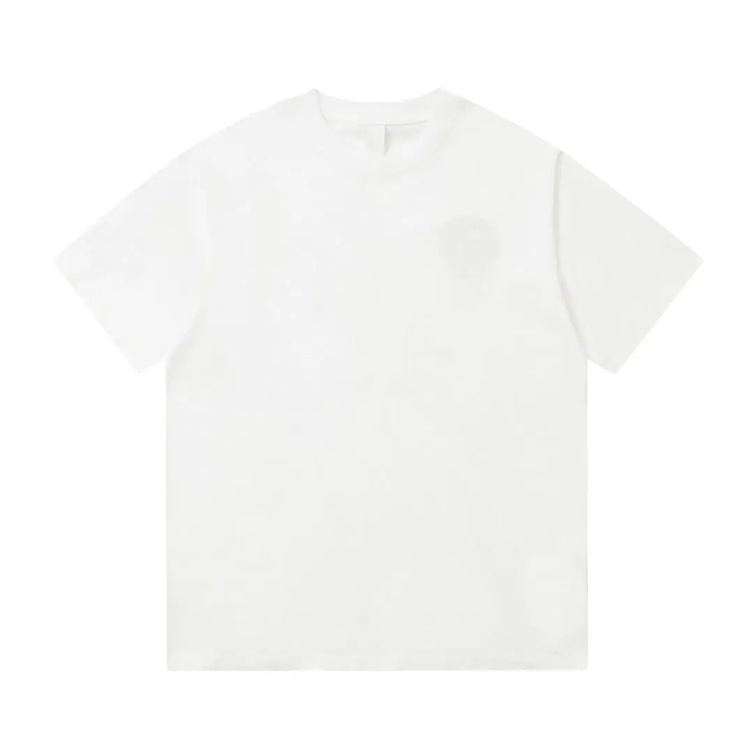 Chrome Hearts | Embossed Logo Tee | Black & White Chrome Hearts