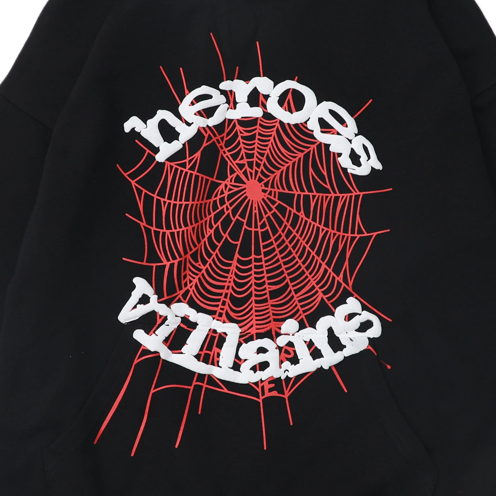 Sp5der | Heroes & Villains Hoodie | Oversized Streetwear Sp5der