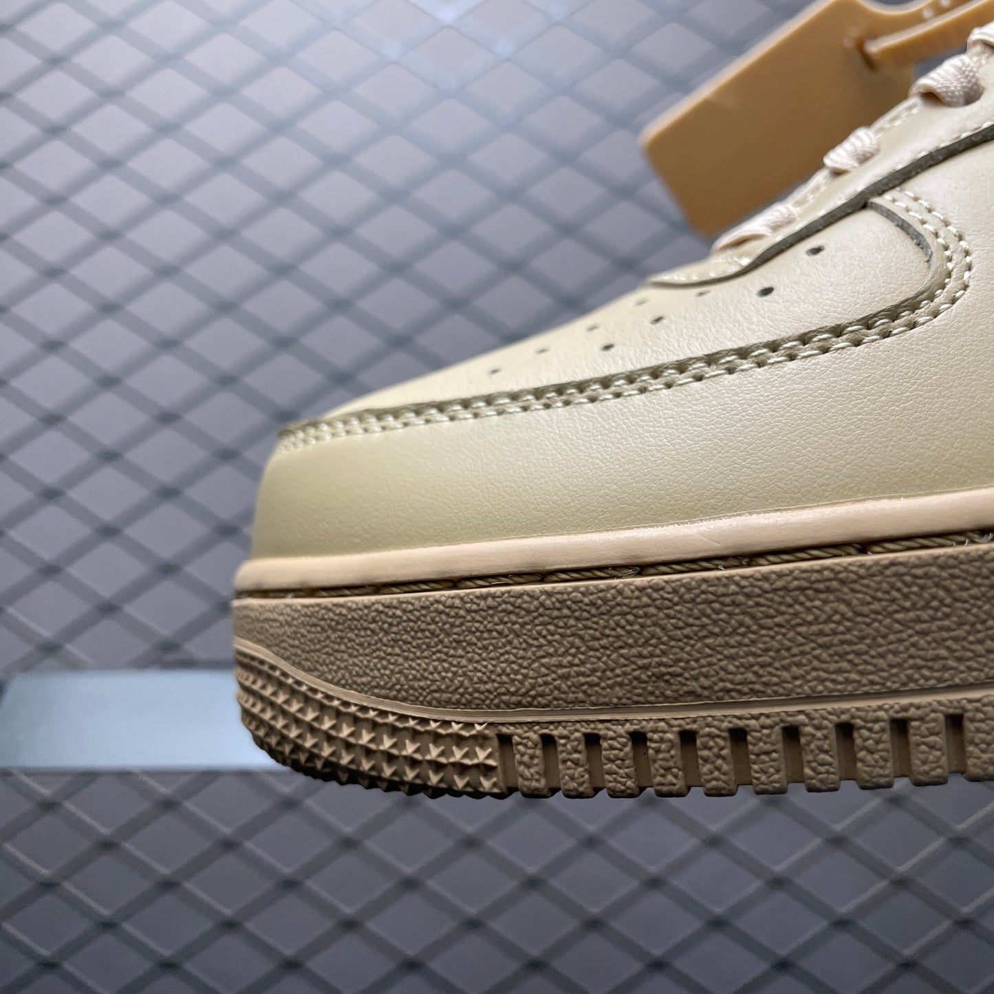 Nike Air Force 1 Low x Off-White | Beige & Metallic Silver