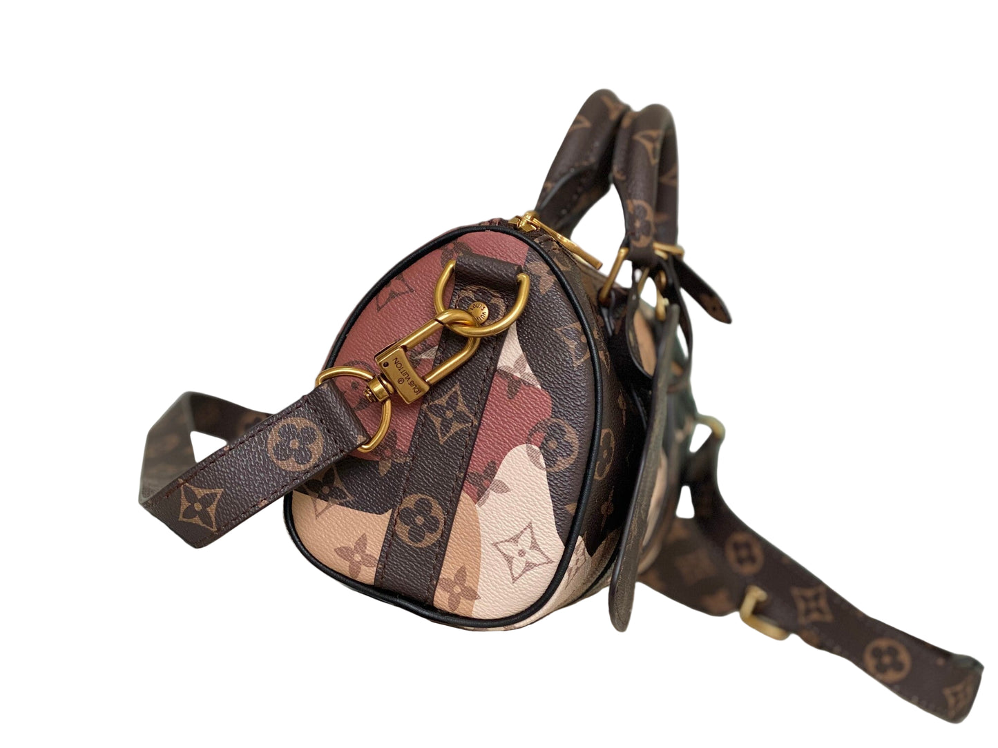 Louis Vuitton x KidSuper | Keepall Bandoulière 25 Monogram Portrait 2023