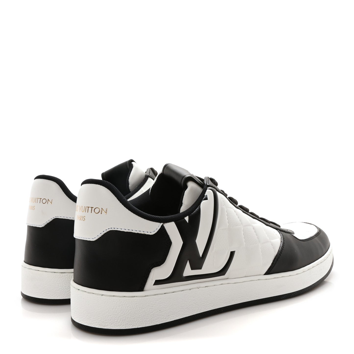 Louis Vuitton | Maxi Damier Rivoli Sneakers | Black/White Edition