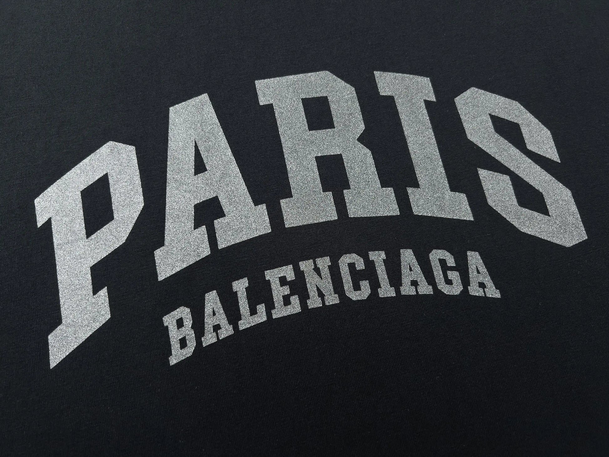 Balenciaga | Black Paris Logo T-Shirt Balenciaga