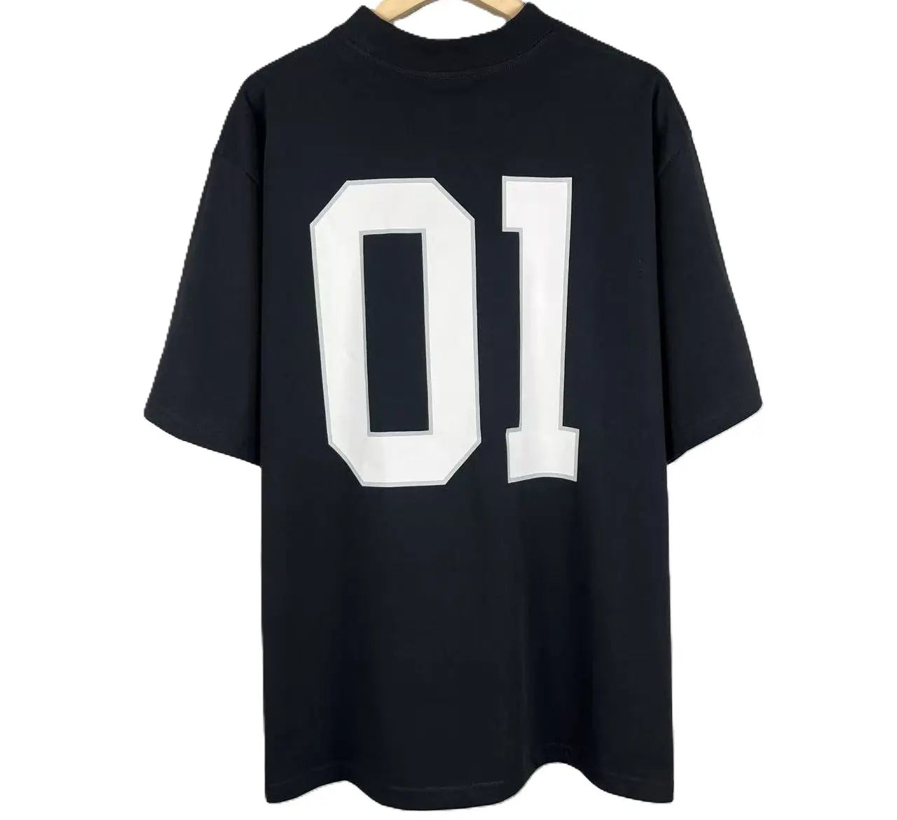 Balenciaga | Black '01 Jersey Tee' Balenciaga