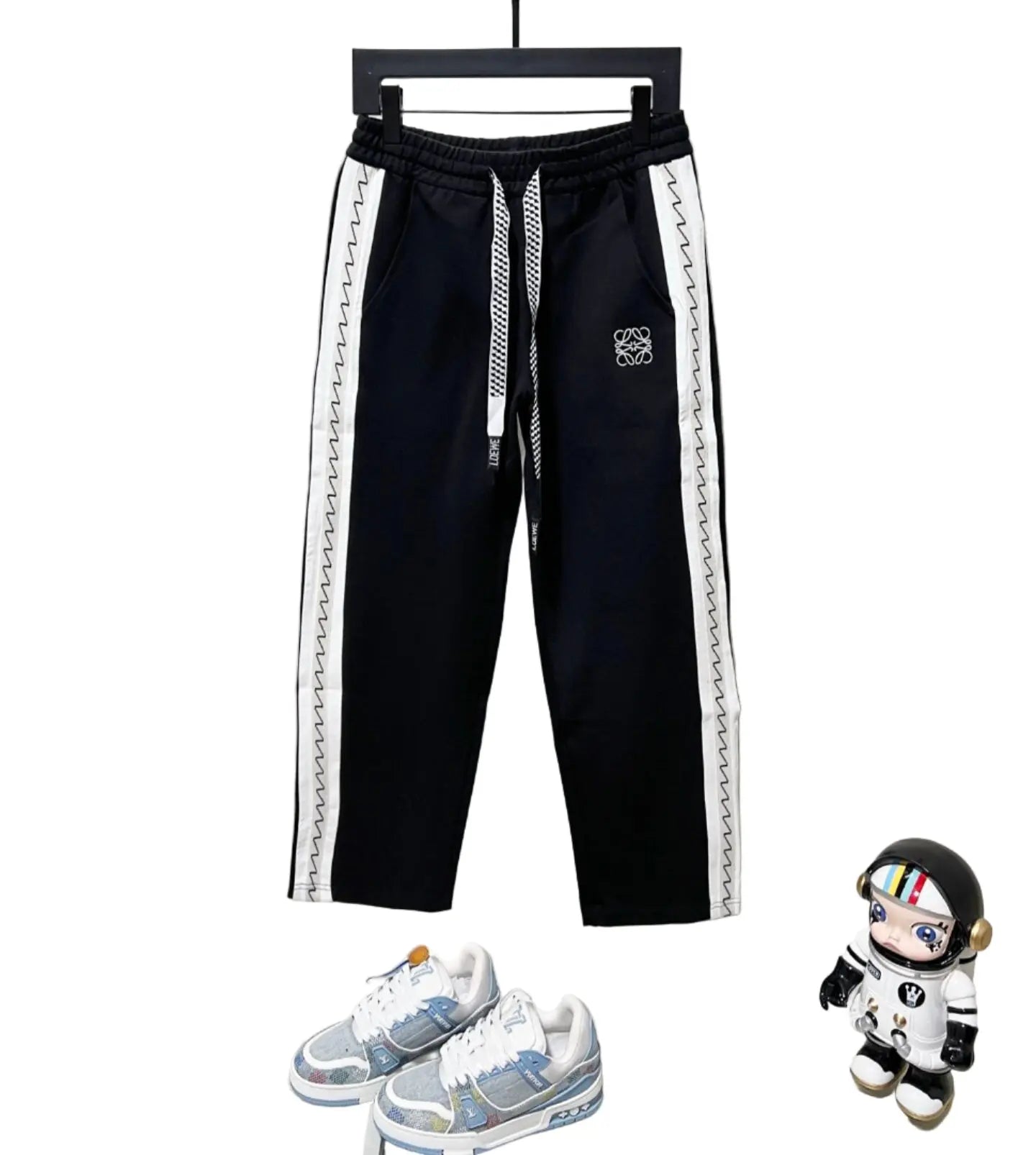 Loewe | Black Logo Tape Tracksuit Set | Jacket & Pants Loewe