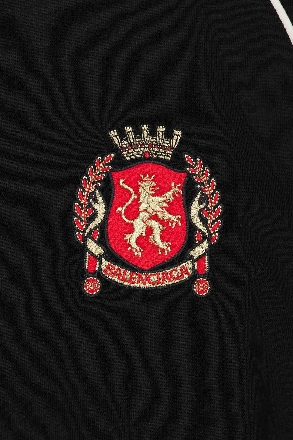 Balenciaga | Black Motorsport Long Sleeve Shirt Balenciaga