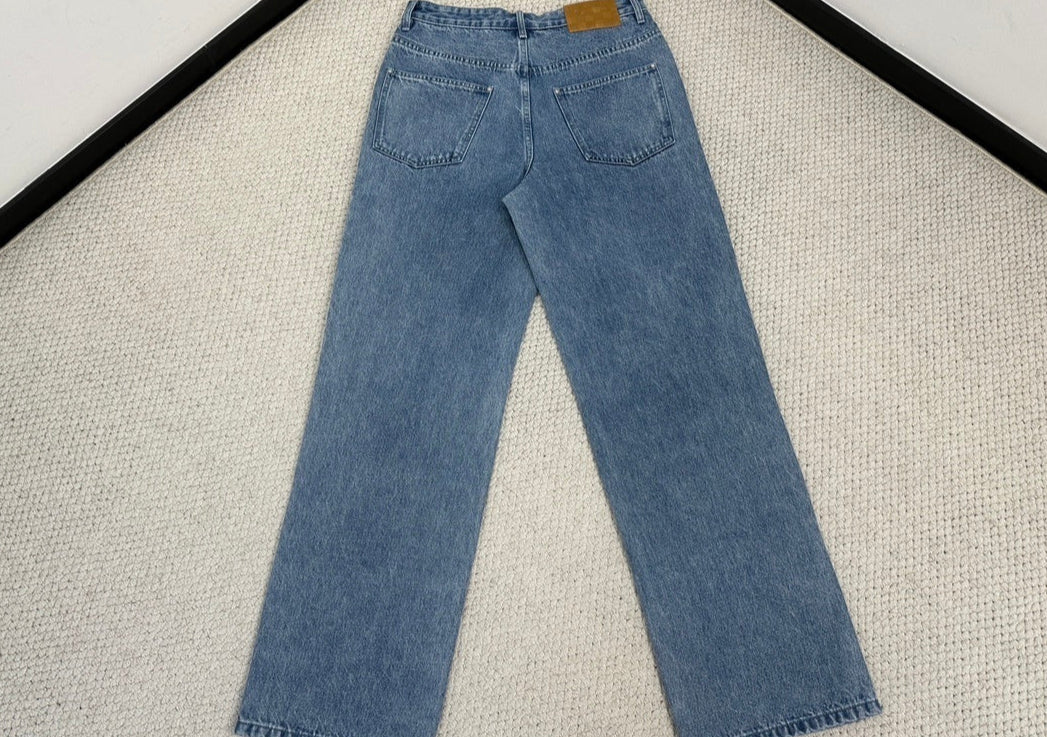 Louis Vuitton | Monogram Denim Jeans | Blue | Straight Fit