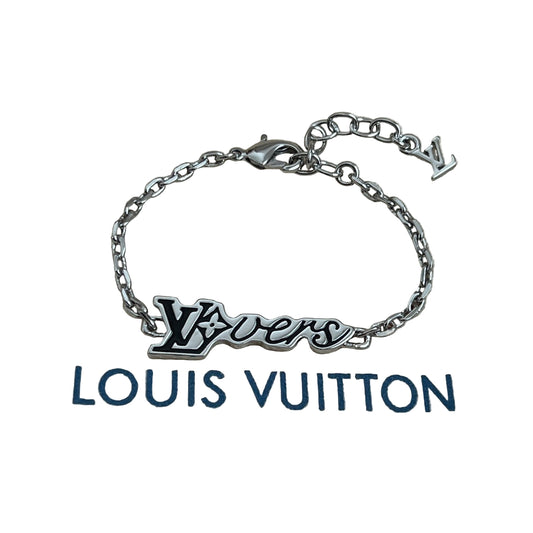 Louis Vuitton | LV Lovers Bracelet | Silver Chain