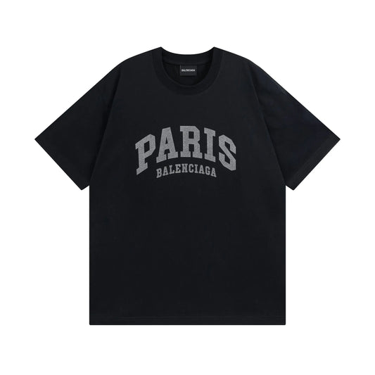 Balenciaga | Black Paris Logo T-Shirt Balenciaga