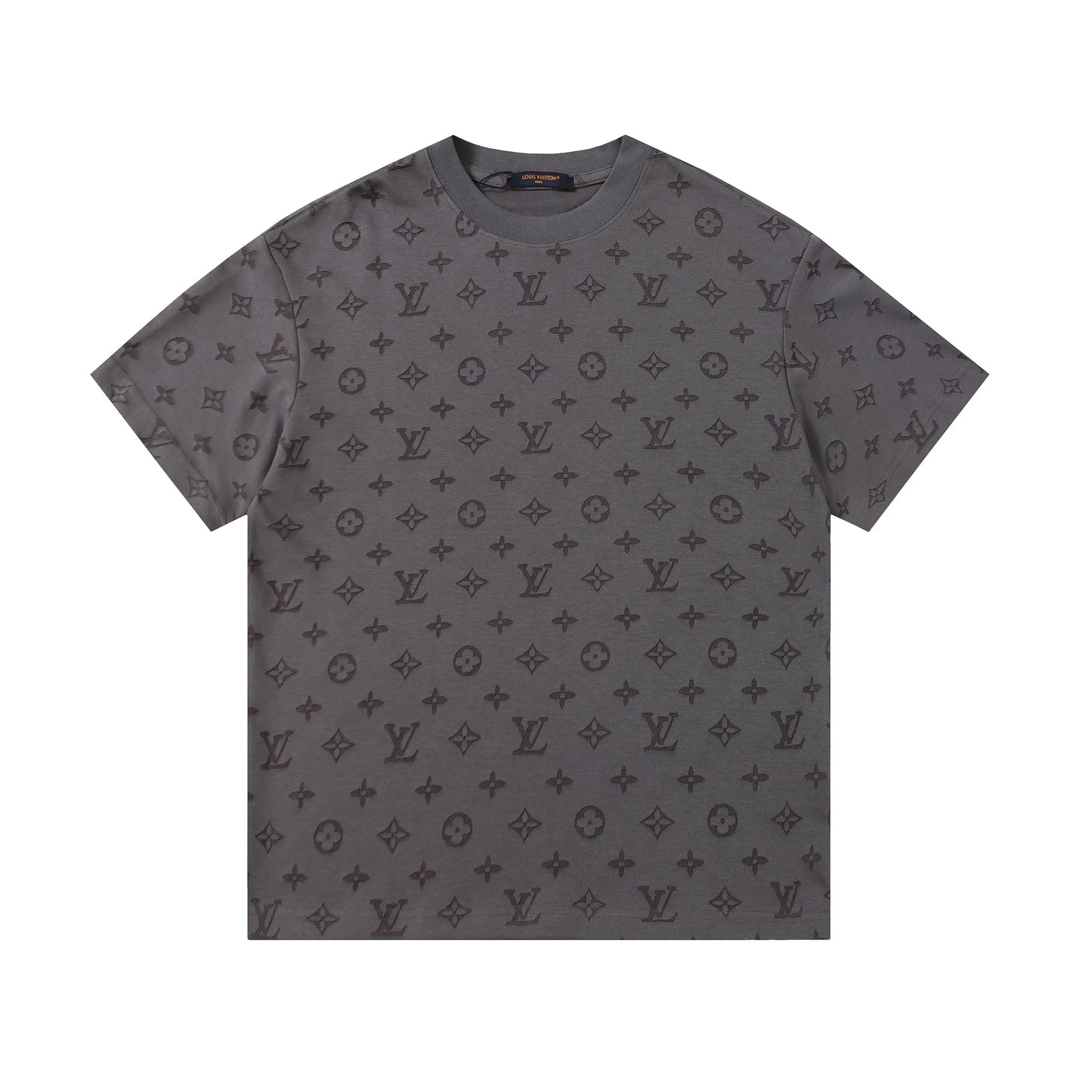 Louis Vuitton | Monogram Jacquard Knit Tee | Black / Grey / White | Oversized Louis Vuitton