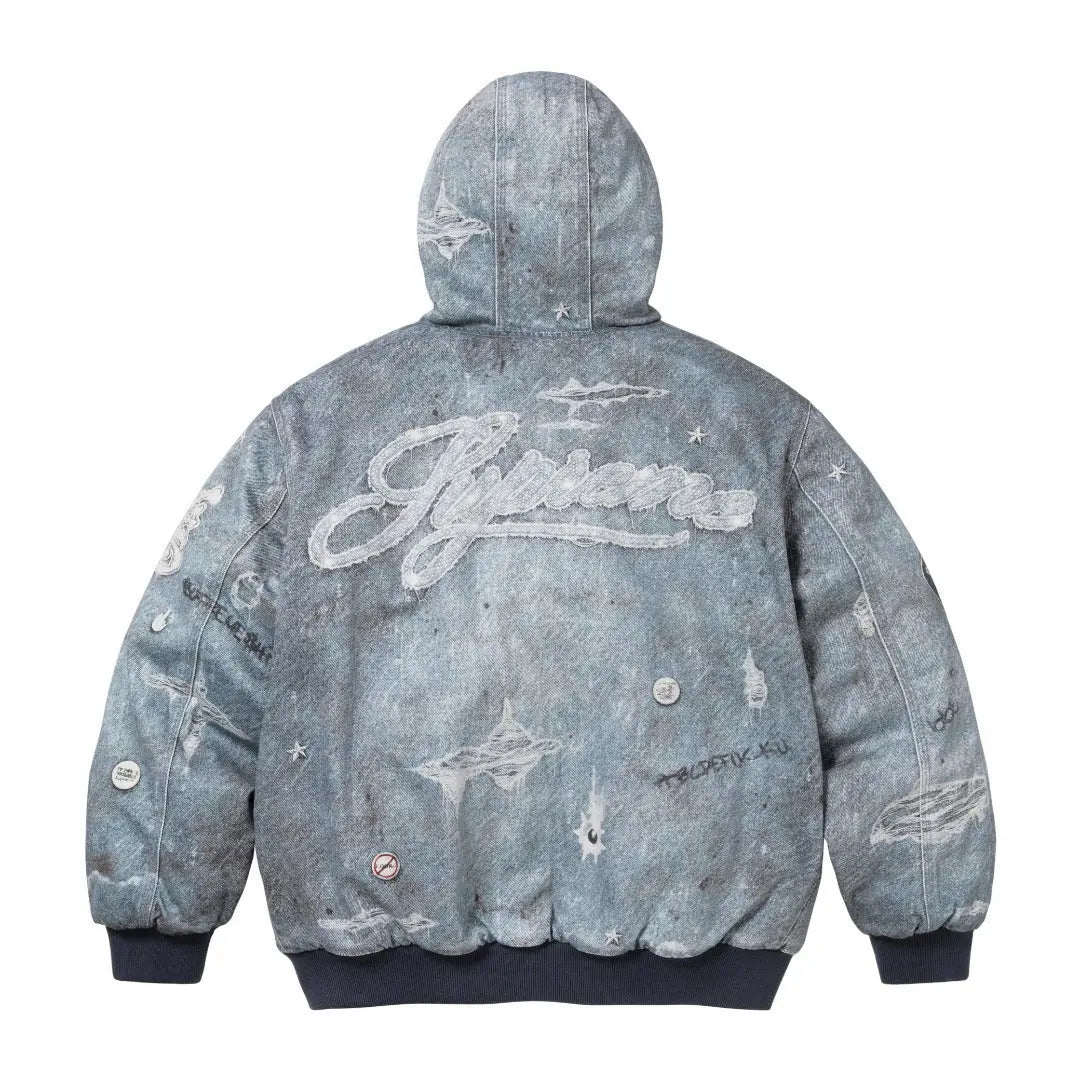 Supreme | HJR Trompe L’oeil Hooded Work Jacket | FW24 Supreme