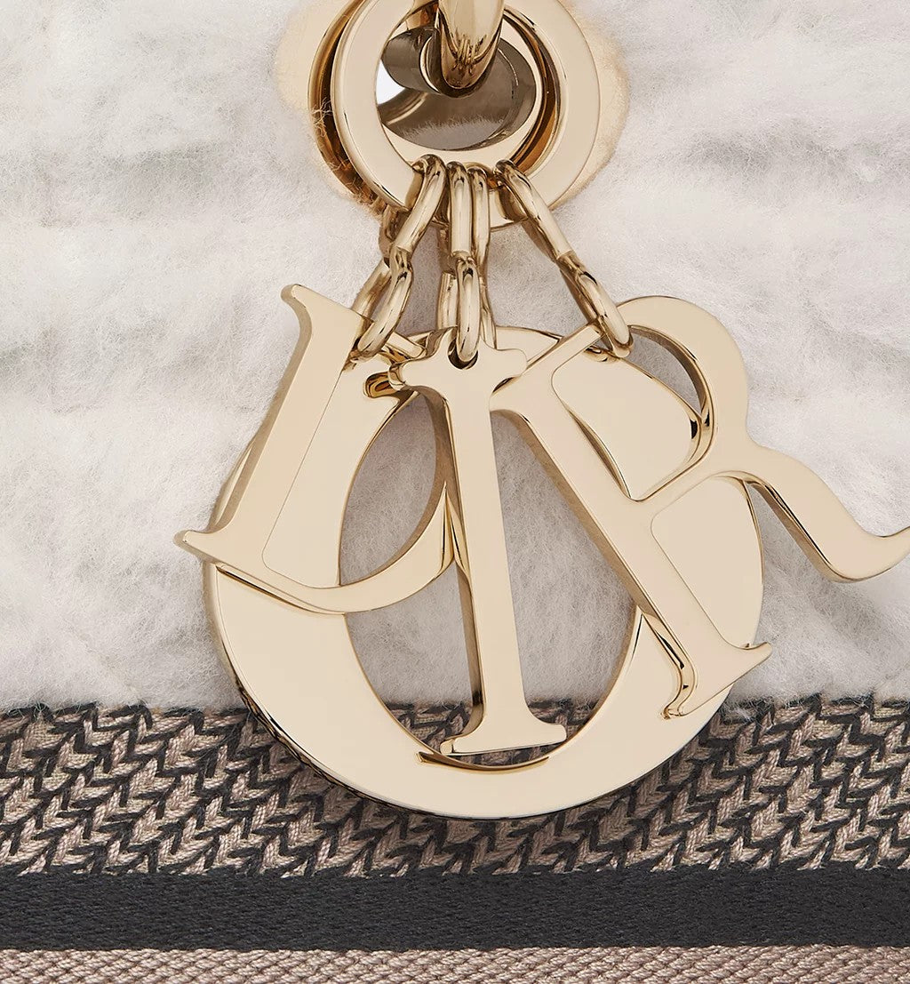 Dior | Medium Lady D-Lite Bag | Ecru Cannage