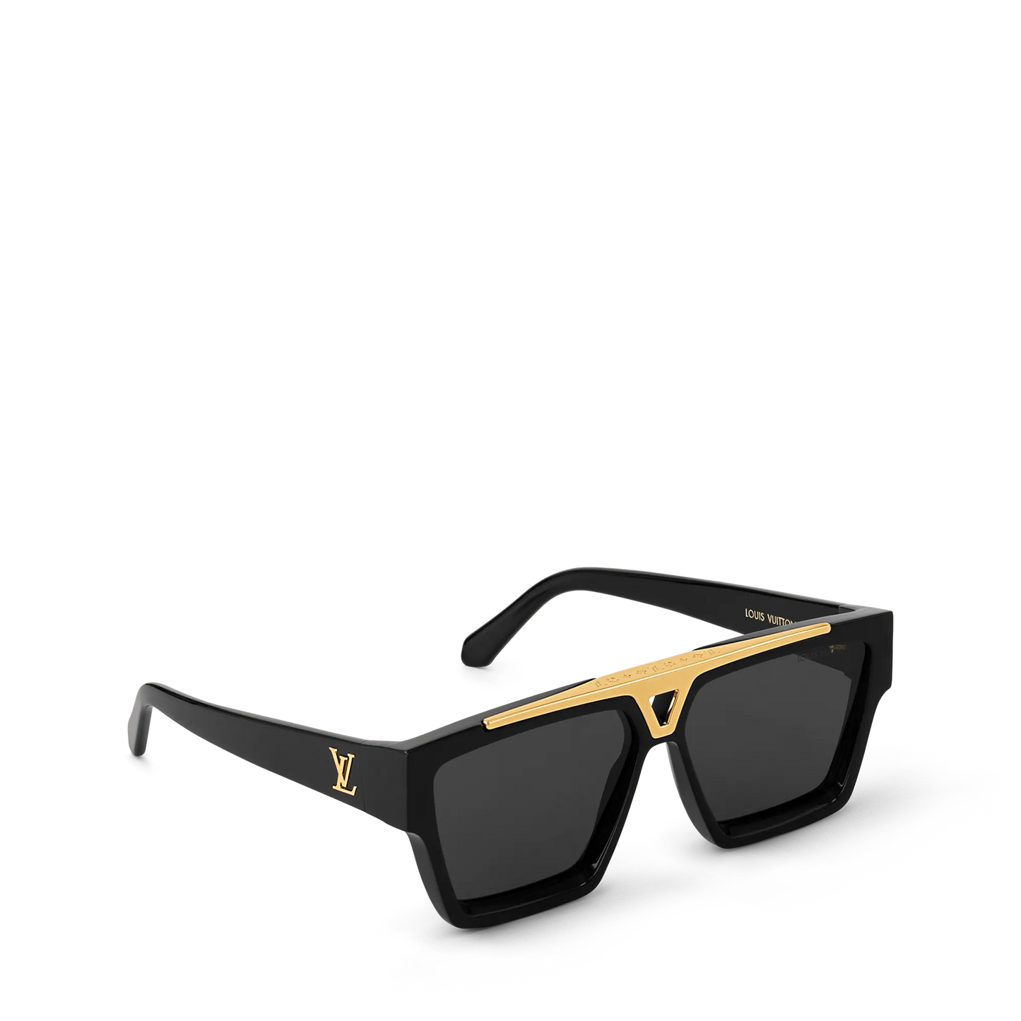Louis Vuitton | 1.1 Evidence Sunglasses | Black & Gold Frame Louis Vuitton