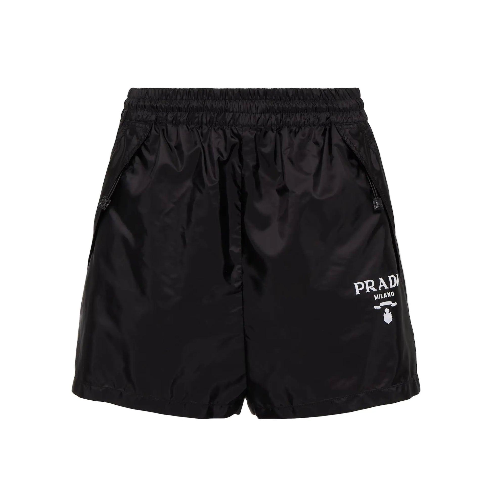 Prada | Black Nylon Milano Shorts Prada