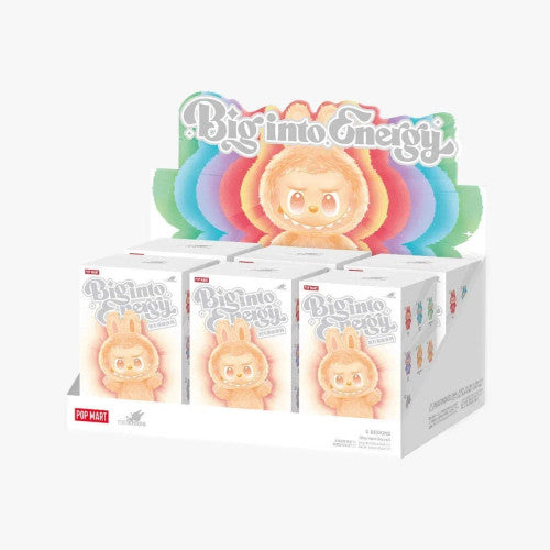 POP MART | Labubu Big into Energy | Vinyl Plush Pendant (6 Blind Boxes)