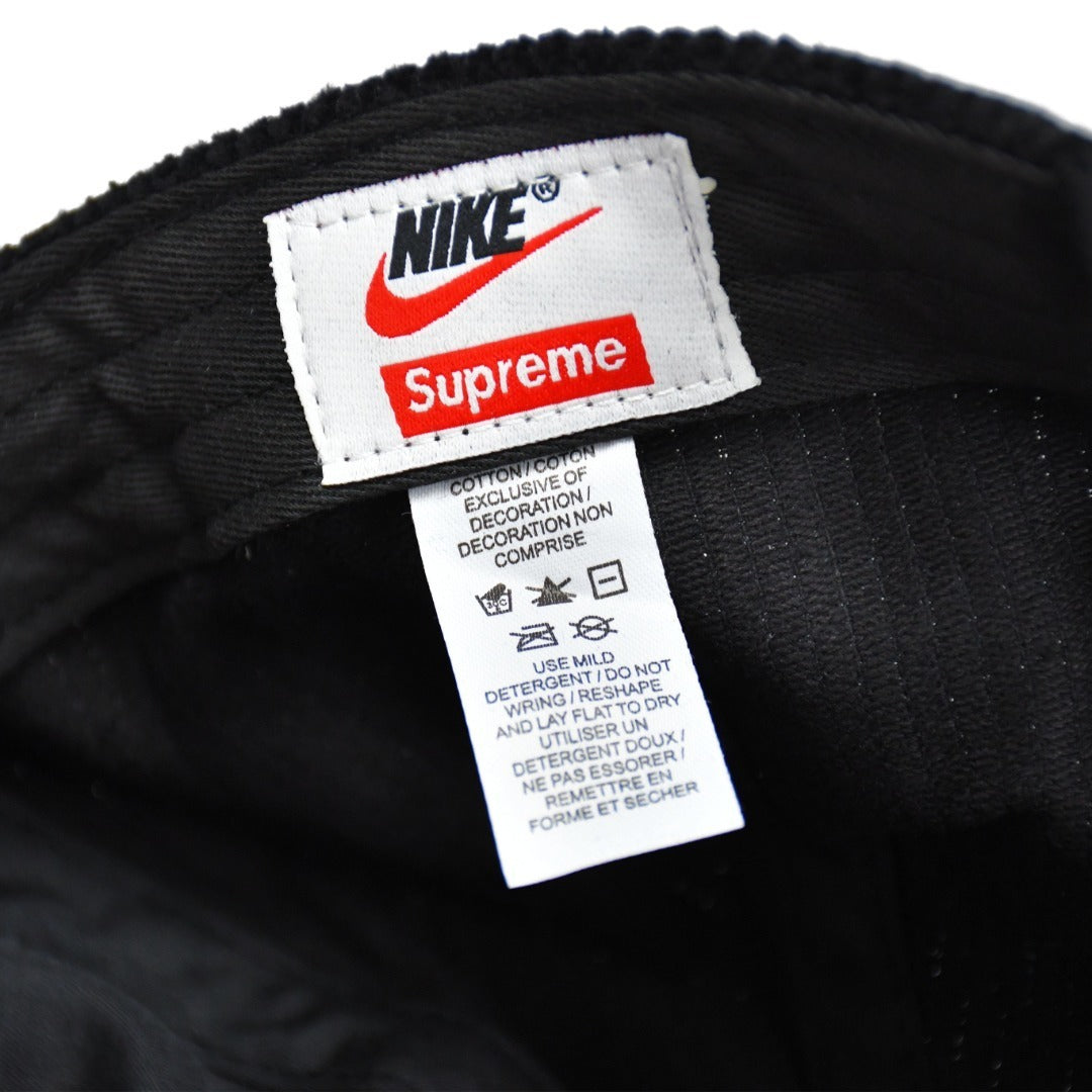 Supreme x Nike | Corduroy Cap | Black