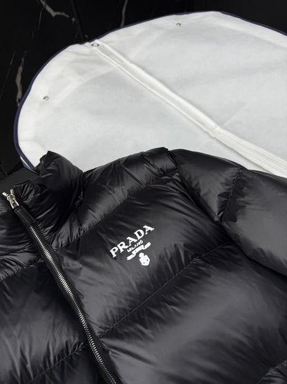 Prada | Down Puffer Jacket | Black