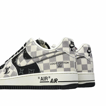 Louis Vuitton x Nike Air Force 1 | Royal Black