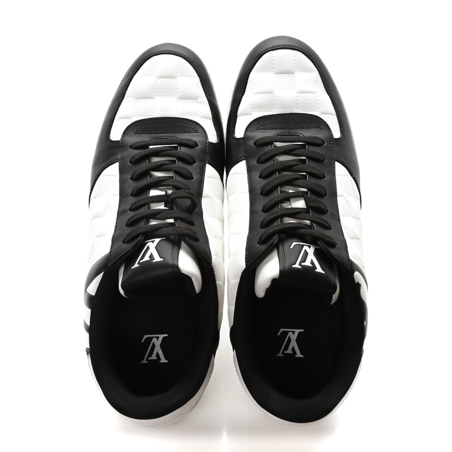 Louis Vuitton | Maxi Damier Rivoli Sneakers | Black/White Edition