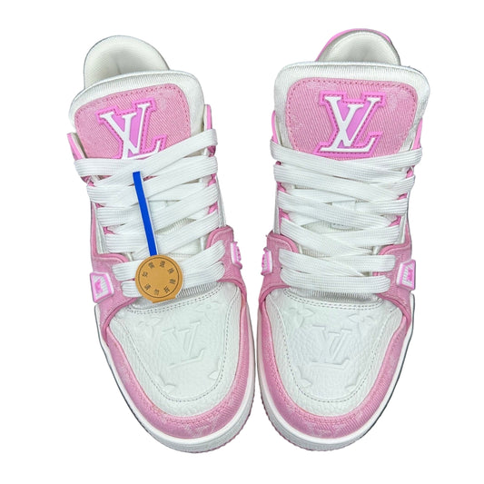 Louis Vuitton | Trainer Low Pink & White Monogram