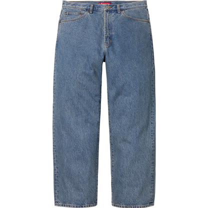 Supreme | Baggy Jeans | Washed Indigo