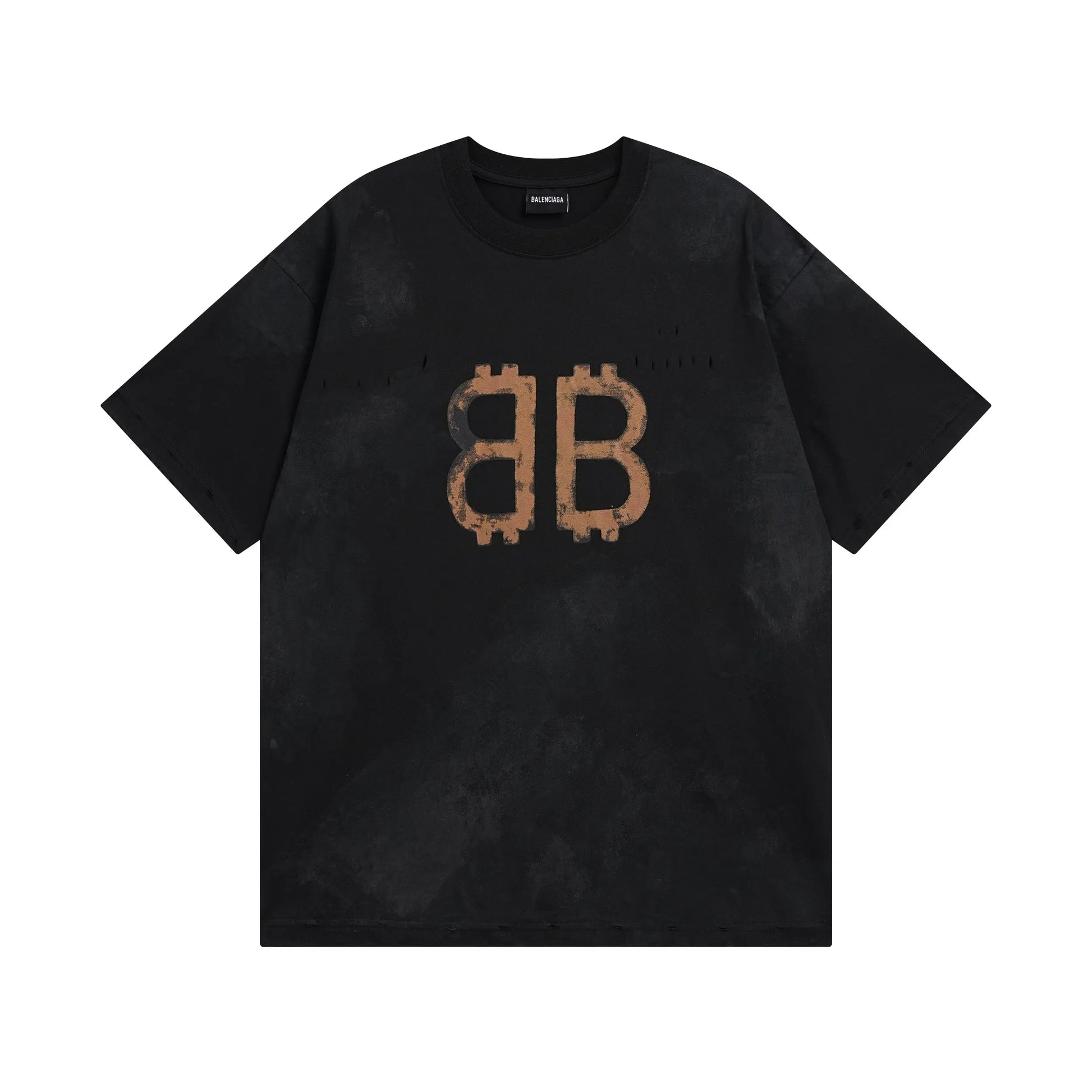 Balenciaga | Distressed Bitcoin Logo T-Shirt - Multiple Colors Balenciaga