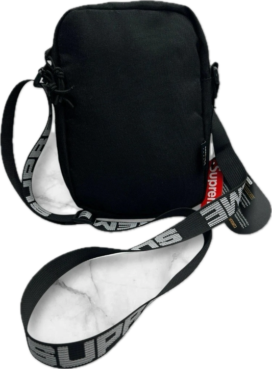 Supreme | Black Shoulder Bag | Cordura Nylon Crossbody