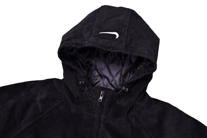 Supreme x Nike | Black Zip-Up Jacket | Embroidered Back Logo