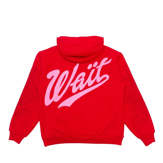 Sp5der | Stadium Hoodie Red