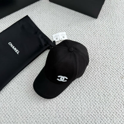 Chanel | Reversible Baseball Cap | Black / Multicolor Logo