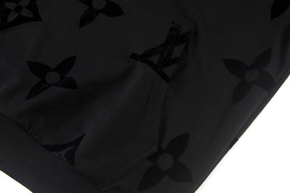 Louis Vuitton | Monogram Pattern Hoodie in Black
