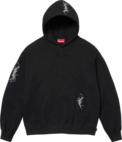 Supreme | Tag Hooded Sweatshirt | Black