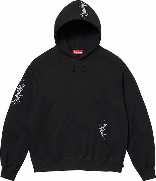 Supreme | Tag Hooded Sweatshirt | Black