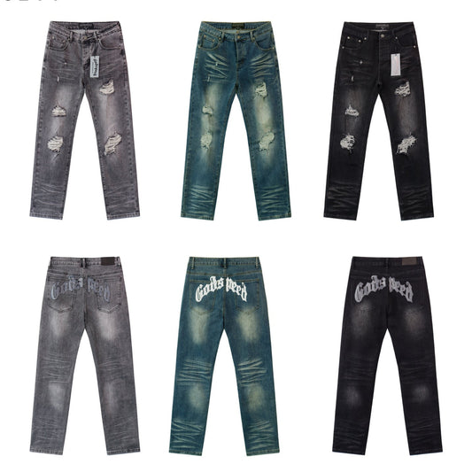 Godspeed | Infinity Denim v2 | Blue, Grey, Black Washes