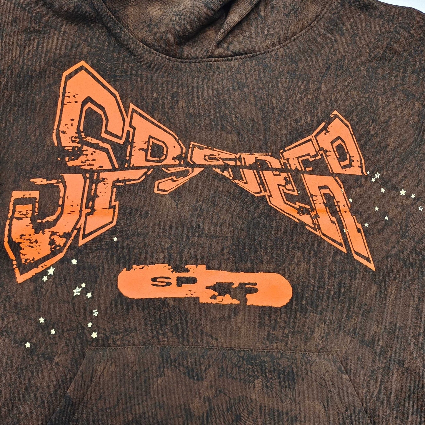 Sp5der | ComplexCon Exclusive Hoodie | Brown/Orange